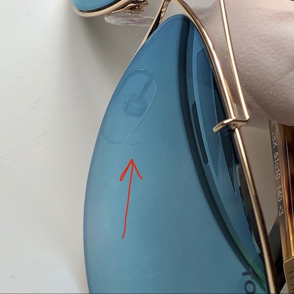 New TOM FORD Eva Blue Oversized Aviator Sunglasses - Picture 9 of 16